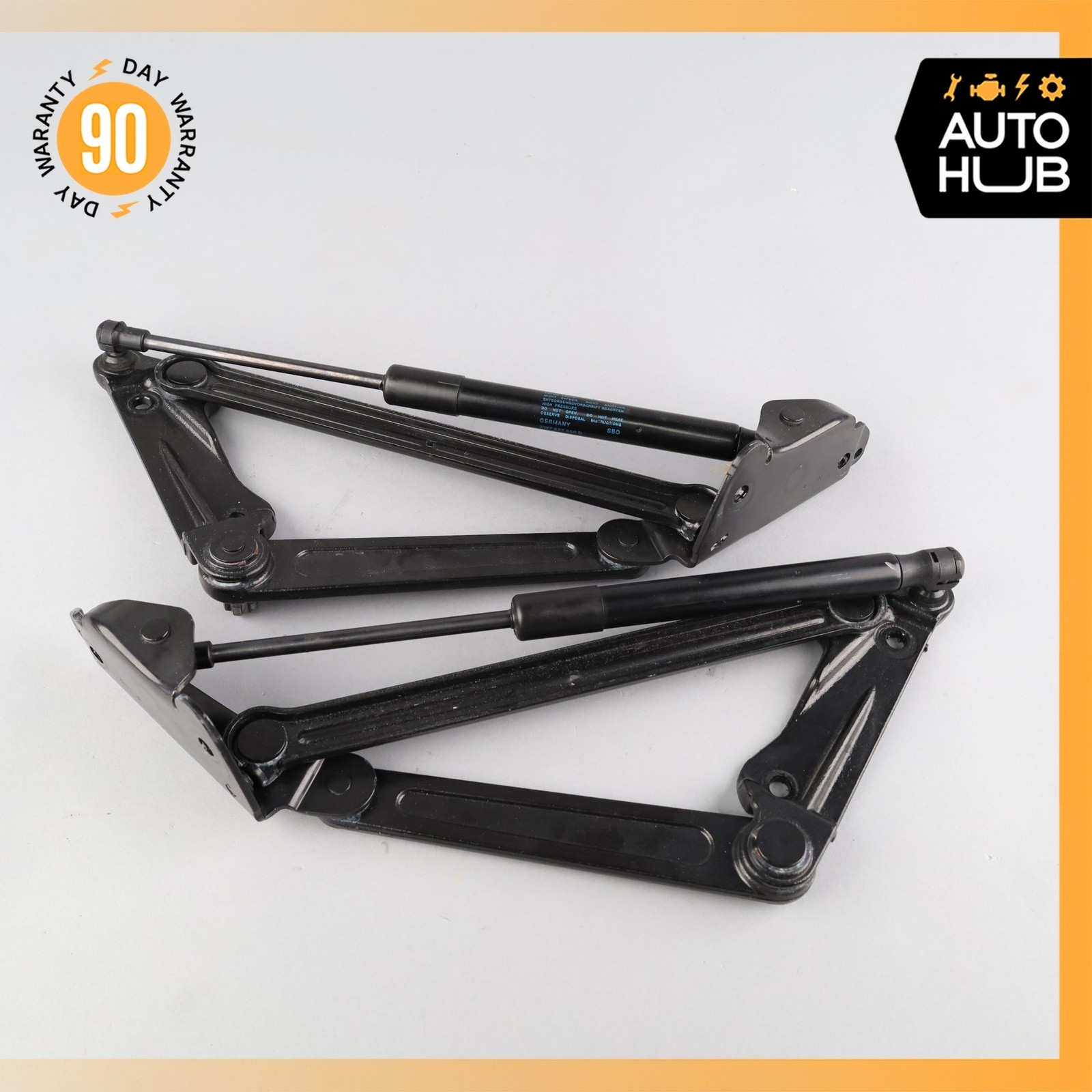 07-18 Bentley Continental GTC Rear Trunk Lid Hinges Left & Right Set OEM 43k