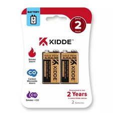 9-Volt Smoke Detector Replacement Batteries