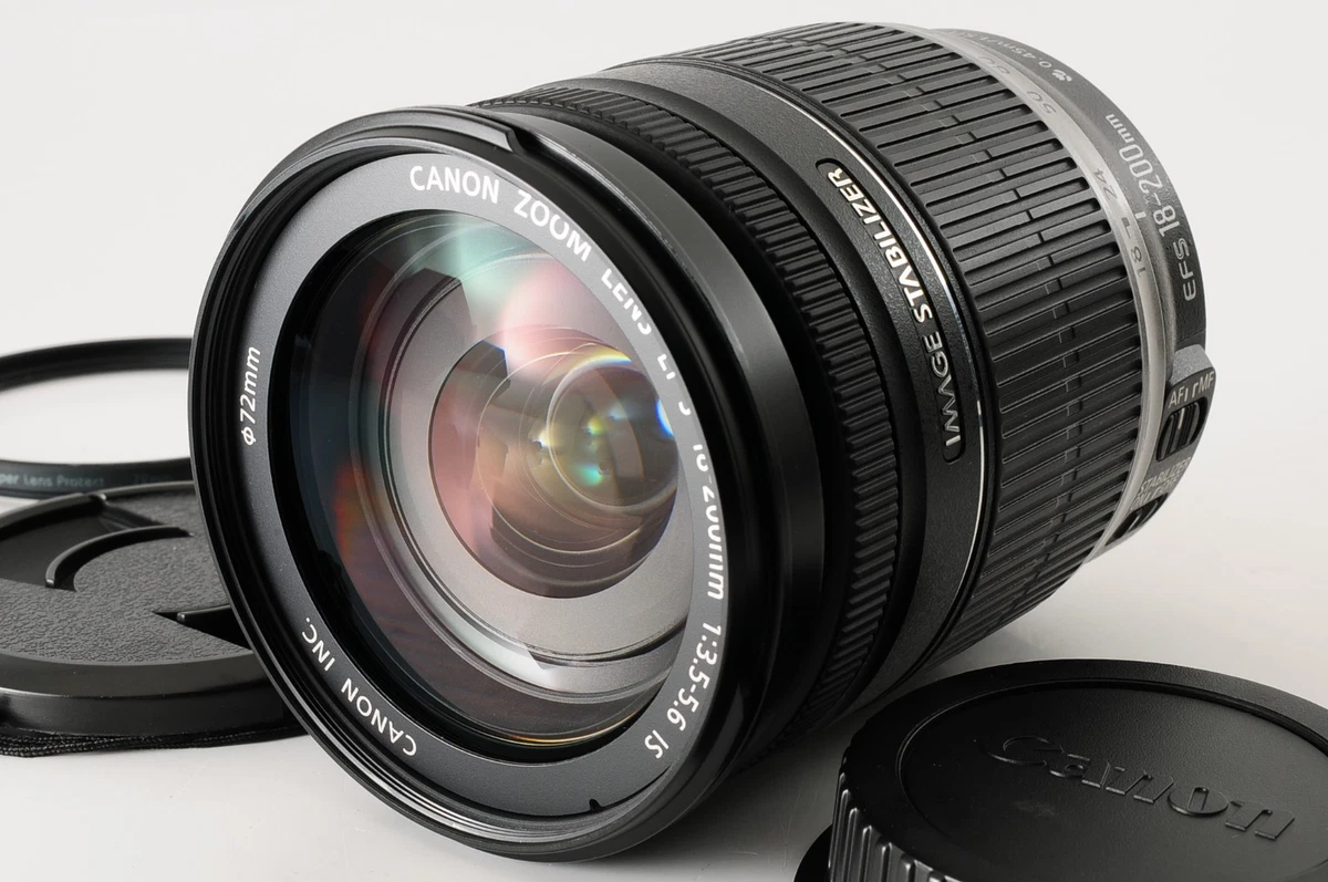 Canon EF-S 18-200mm Focal Camera Lenses for sale | eBay