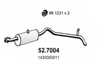 Asso EndschalldäMpfer FüR Suzuki Samurai Sj413