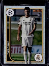 2023-24 Topps Chrome Merlin UEFA Theo Zidane RC Refractor #137 Real Madrid