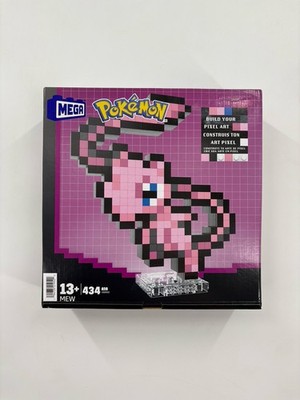 Mega Pokémon Mew Pixel 434 Pieces Mattel Brand New Factory Sealed