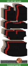 Lloyd Custom Velourtex Carpet Mat Set for 2007 GMC Acadia (5 pieces) #NBP
