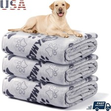 Pet Blanket Dogs Cats Cozy Warm Furniture Protector Multi-Use Machine Washable