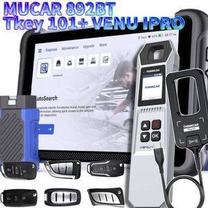 MUCAR 892BT 3-in-1 Combo OBD2 Scanner+Key Programmer+TPMS Tool Bidirectional ECU