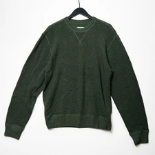 Aime Leon Dore Olive Green Merino Wool Sweater Size M | Excellent Condition