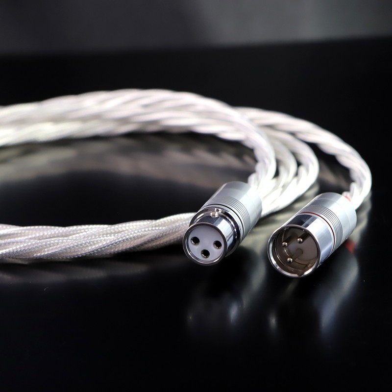 Twisted-pair  Audiophile XLR audio interconnect Cable 1.5m