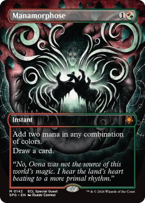 MTG English Manamorphose (Borderless) NM Foil Special Guests