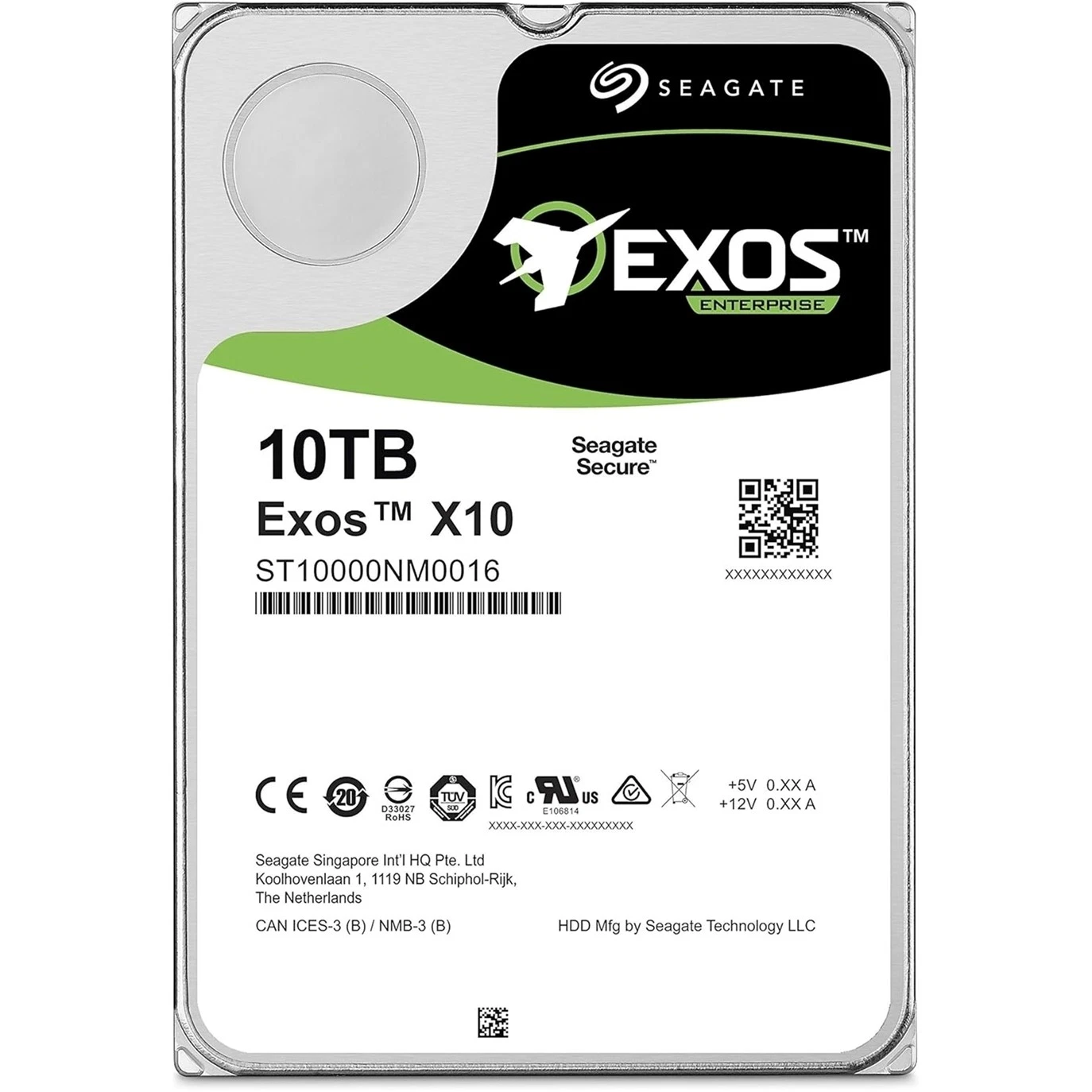 Seagate ST10000NM0016 3.5" 10TB SATA HDD, Silver Review