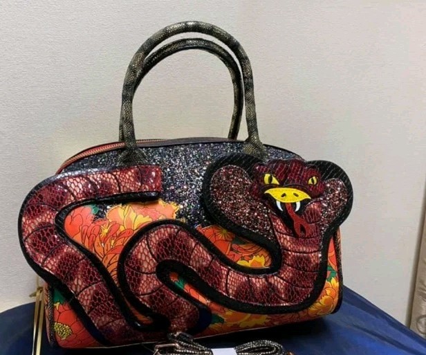 Irregular Choice  Snake Bag 🎒"Be Charming " Rare Soldout Bag Only