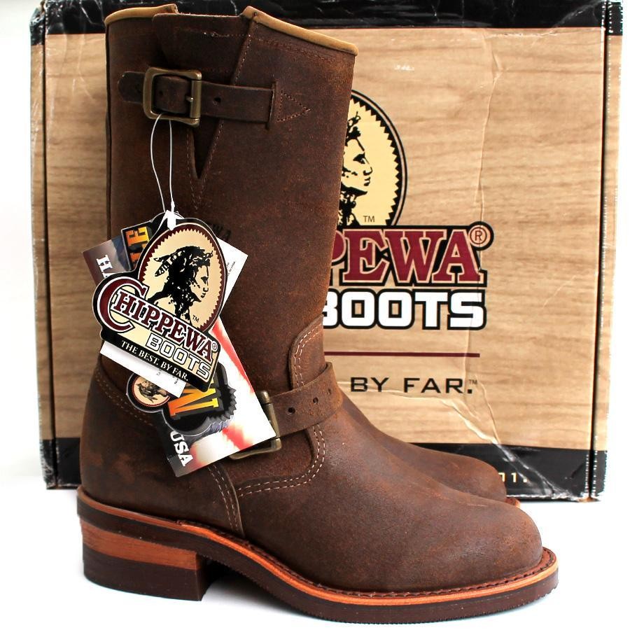 Unused with box CHIPPEWA Engineer boots Biker 27911
