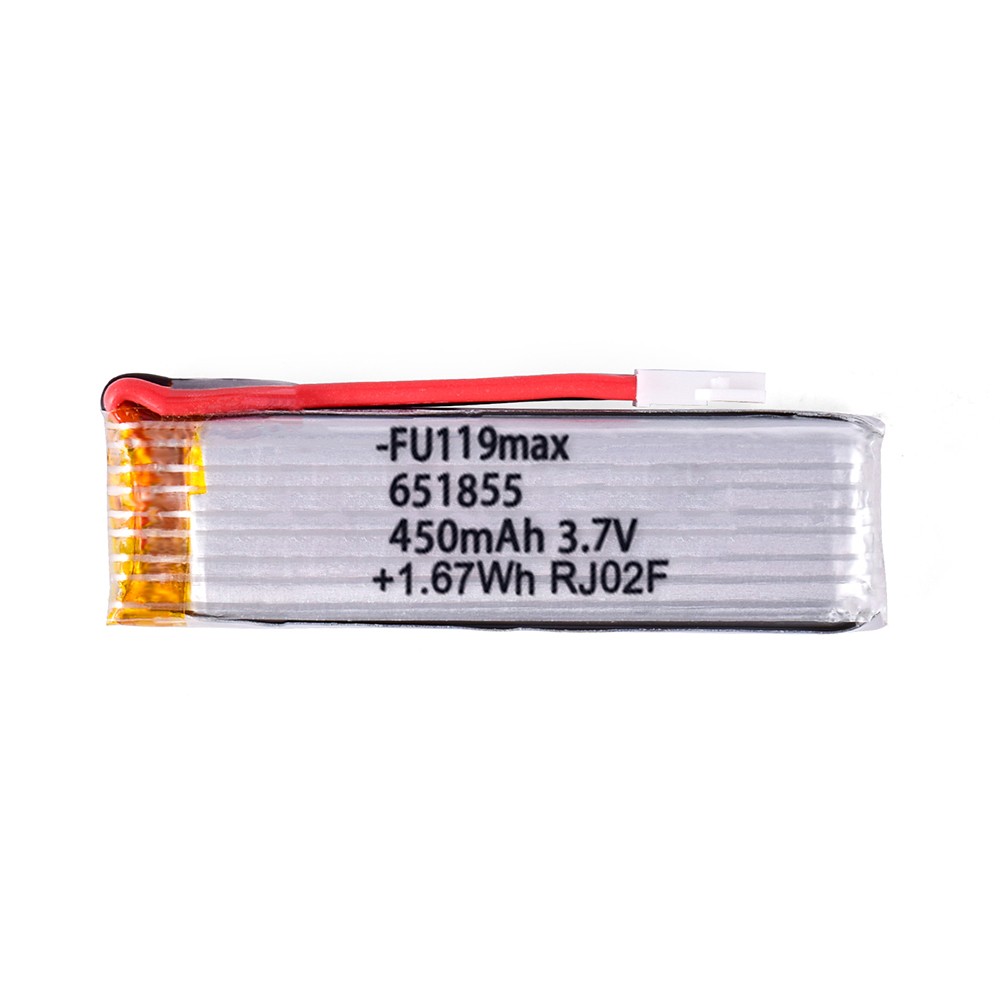3.7V 450mAh Lipo Battery Battery for Wltoys K110 K110s Helicopter