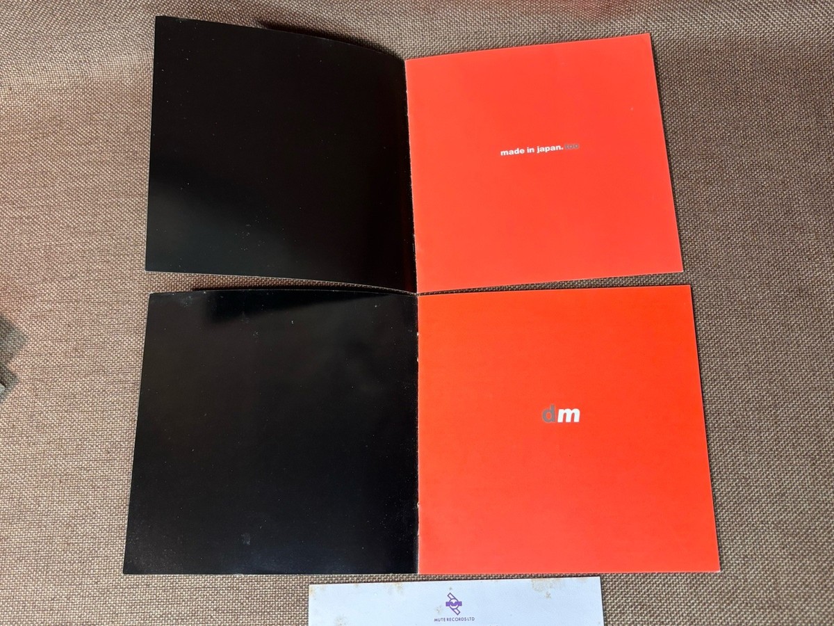 DEPECHE MODE X1 JAPAN 4-CD SET ALCB-201~4 w/ 2 BOOKLETS +
