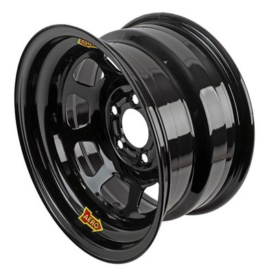 Aero Race Wheels 50 Series Black Roll-Formed Wheel 15''x8'' 5x4.75'' BC 50-184730