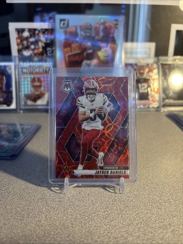 2025 Jayden Daniels Red Prism Mosaic 232 non auto