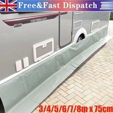 Caravan Awning Draught Skirt, 3/4/5/6/7/8 metre length x 75cm depth Motorhome