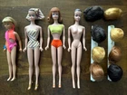 Barbie Lot of 4 Vintage Dolls Skipper Midge Fashion Queen Barbie Dolls
