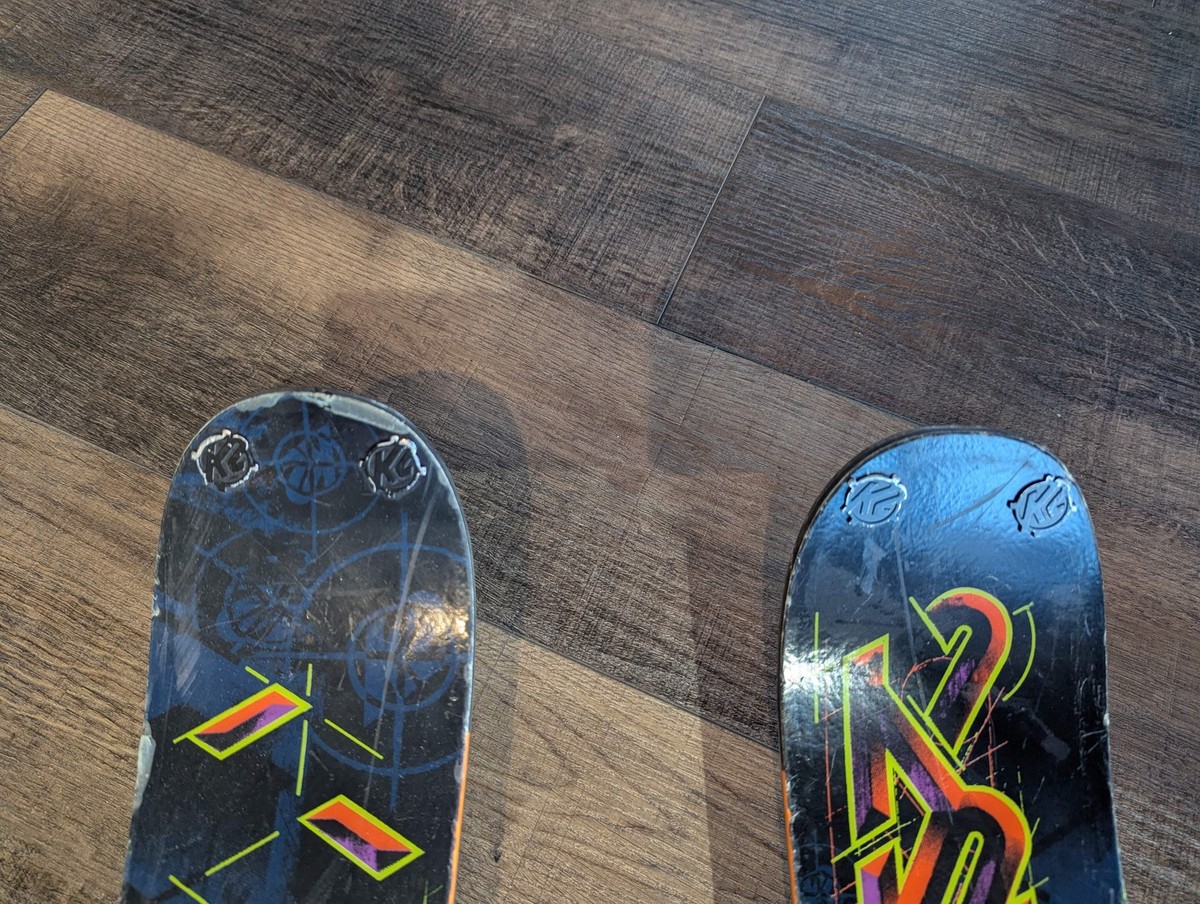 K2 Extreme (Public Enemy) Twintip All Mountain Skis, 164 cm SEE