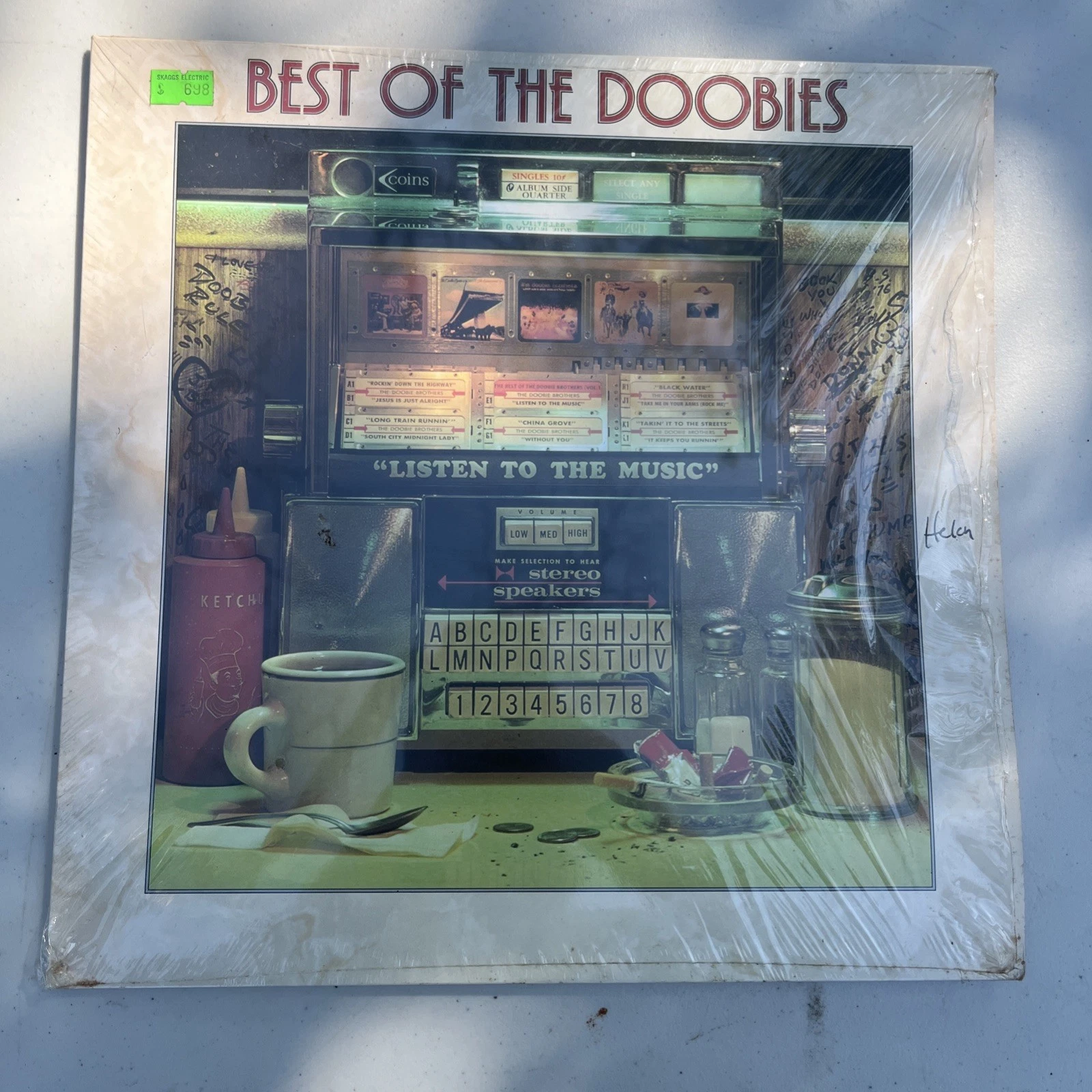 The Doobie Brothers - Best of the Doobies-Vinyl LP Album W/shrink- 1976 WB- EX