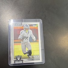 Topps 2024 Tre Tucker Las Vegas Raiders #236 Rookie Football Trading Card. rookie card picture
