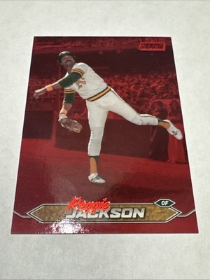 2024 Topps Stadium Club Reggie Jackson Red Parallel 