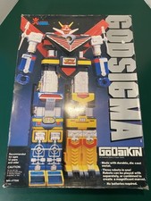 VTG GoDaiKin GODSIGMA Bandai Combiner Robot Anime Japan 1982 Die Cast COMPLETE