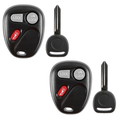 2 for 2002 Cadillac Escalade Esv Ext Keyless Entry Remote Fob Car Key