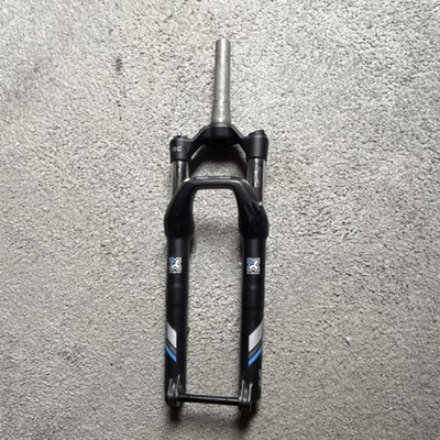 SR Suntour XCR MTB Federgabel Boost 15 Aluminium schwarz/blau/weiß