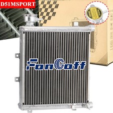 3 Row Water to Air Heat Exchanger Aluminum  Radiator with Cap
