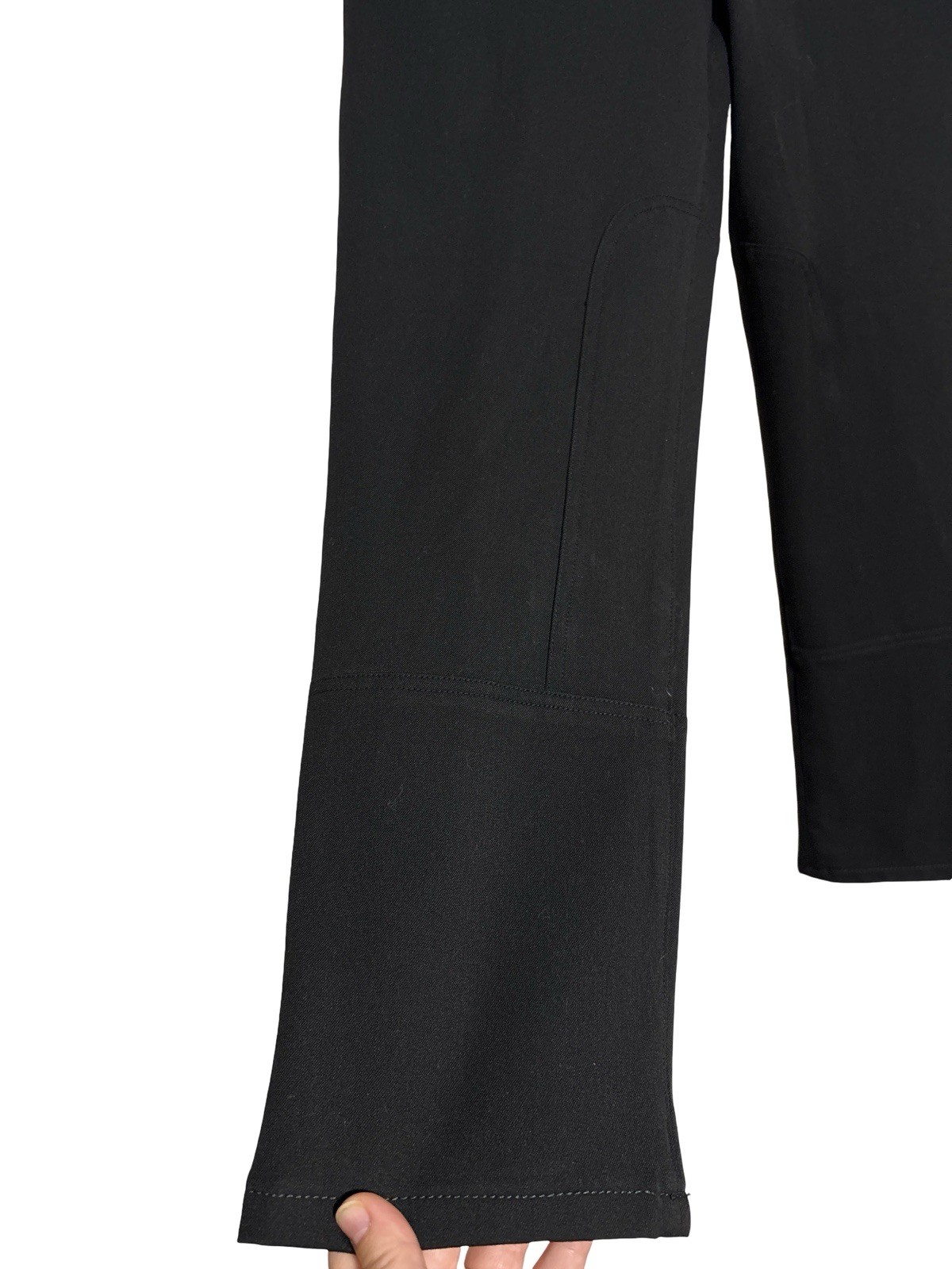 Burberry London Genuine Ladies Trousers Size 40 Black Excellent Condition Like New image 3