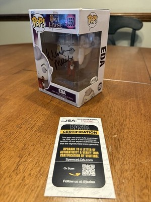 Signed The Owl House Eda 1550 Funko Pop Wendie Malick JSA-CS16505