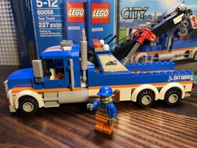 LEGO City - 60056  &ldquo;Tow Truck&rdquo; 100% Complete w/box and manuals