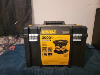 DEWALT DW079LG 20V MAX Green Rotary Laser Level Kit   BRAND NEW   2000 ft Range