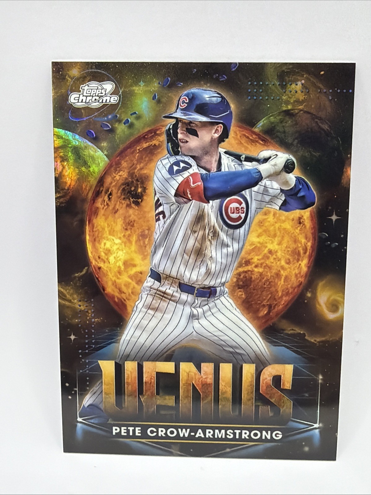 Pete Crow-Armstrong #PPV-9 Baseball Cards 2025 Topps Cosmic Chrome Planetary Pursuit trading card — raw and PSA graded price guide