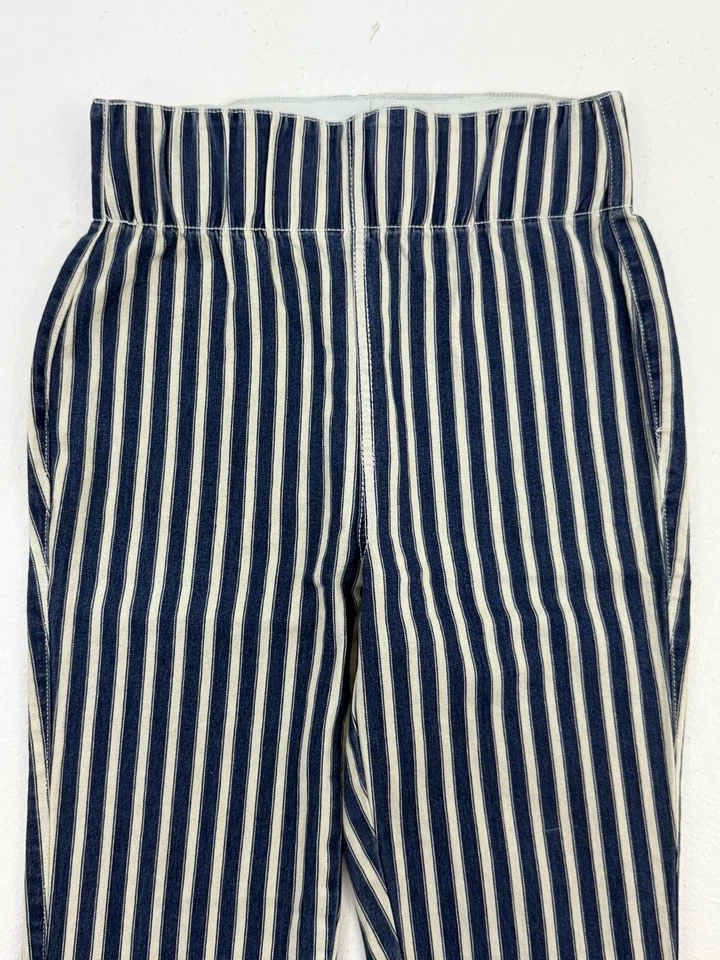 Show Me Your Mumu Berkeley Bells Indigo Stripe Size M Hippy Boho Retro 70s - Image 4 of 4