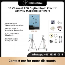 CONTEC 16 Channel EEG Digital Brain Electric Activity Mapping software KT88-1016