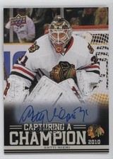 2025-26 Chicago Blackhawks Centennial Capturing a Champion Antti Niemi Auto 4et