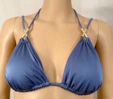 **VICTORIA'S SECRET SWIM, New, no tags, Blue Bikini Top, Size S, Was $34.95!!