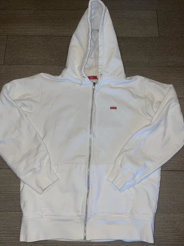 Sweat zippé Supreme Small Box Logo FW17 FW17SW43 homme tailles L prix le plus bas