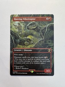Hunting Velociraptor Mtg | eBay