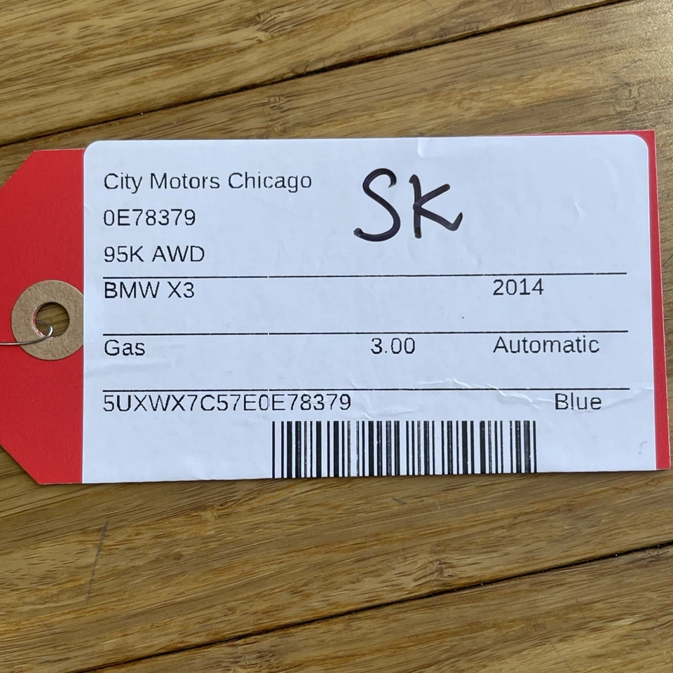 BMW X3 2009-2018 3,0 L F25 motor refrigerante entrada agua tubo manguera fabricante de equipos originales Foto 2 de 4