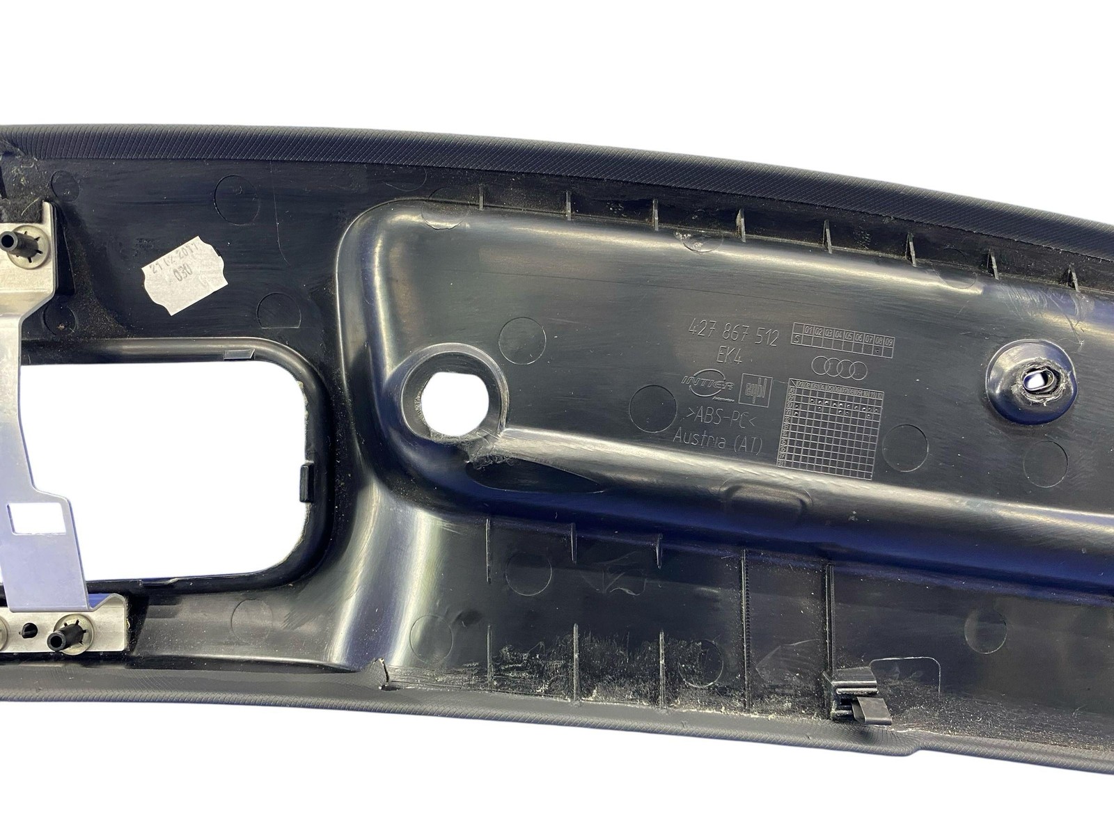 Audi R8 2011-2015 Front Cover panel Black P/N 427867512