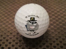 LOGO GOLF BALL-IH SERVICES INC, NEWBOLD SERVICES...FUNNY LOGO