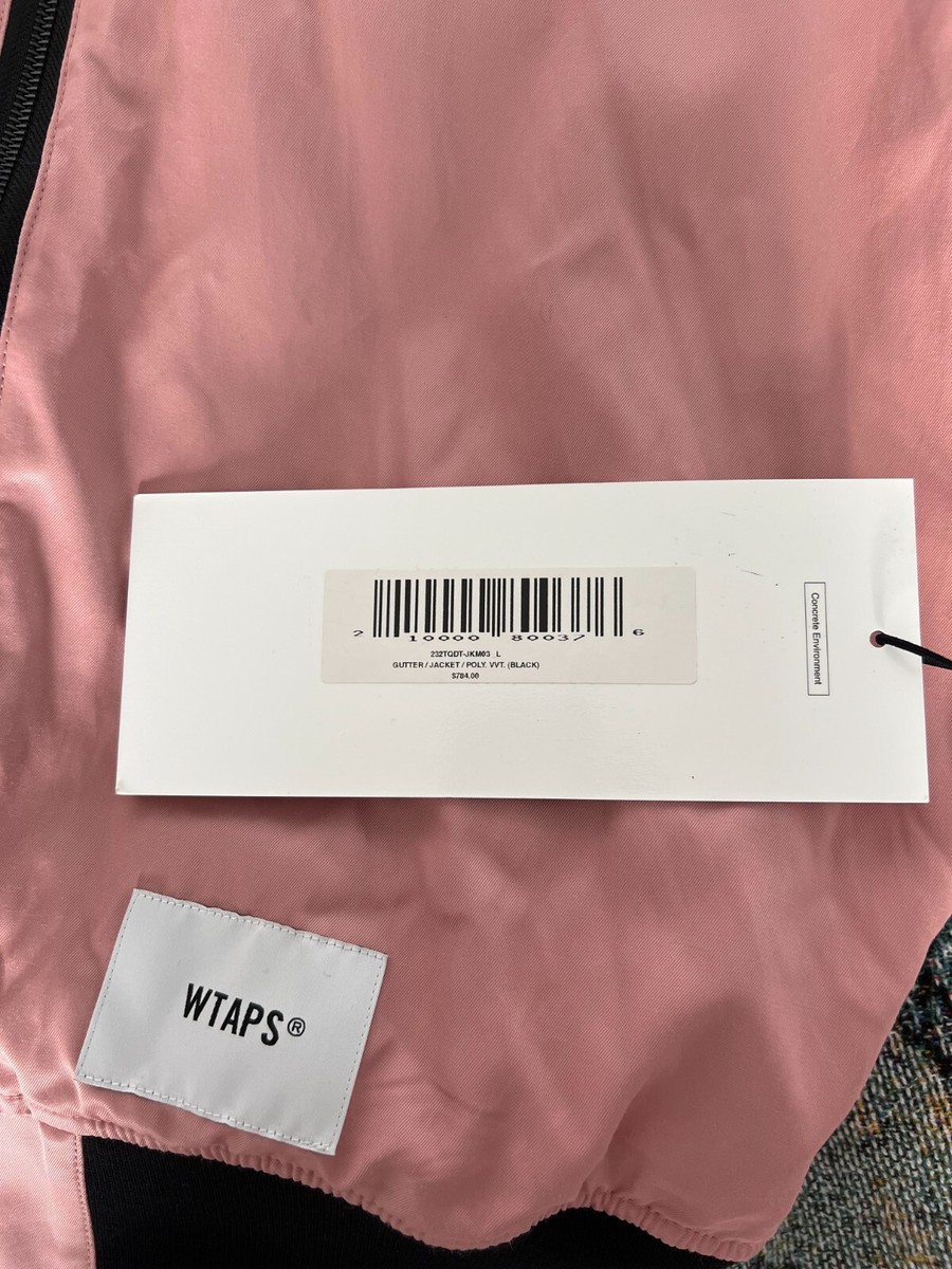 WTAPS Reversible Velvet Gutter Jacket - Size Large - Black WTAPS Reversible Velvet Gutter Jacket - Size Large - Black