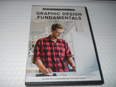 Great Courses Graphic Design Fundamentals with Timothy Samara (2018, DVDs)