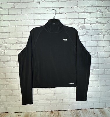 The North Face Adventure Sun Hoodie Women s Clothing Size L Black Color 
