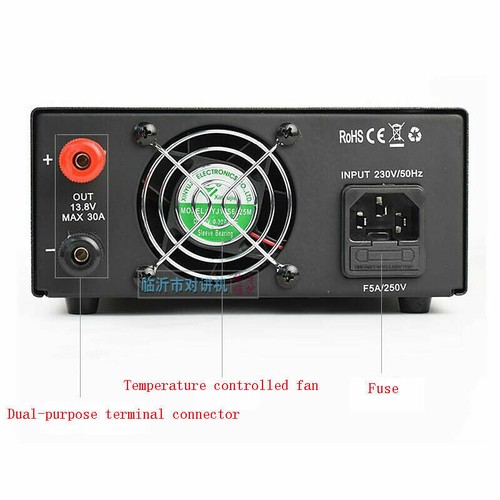 13.8V 30A Nowy zasilacz radiowy Ham do podstawy krótkofalowej AC 220V # - Zdjęcie 4 z 6