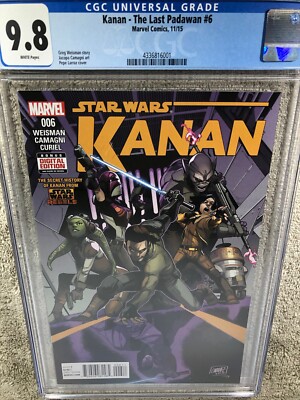 Star Wars Kanan the Last Padawan 6 CGC 9.8 11/15 | eBay