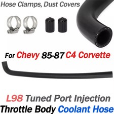 For Chevy C4 Corvette Throttle Body Coolant Hose Kit 1985-1987 L98 Tuned Port