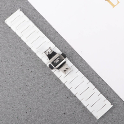  Man Clasp Watch Bracelet Stainless Steel Strap Ceramic Band